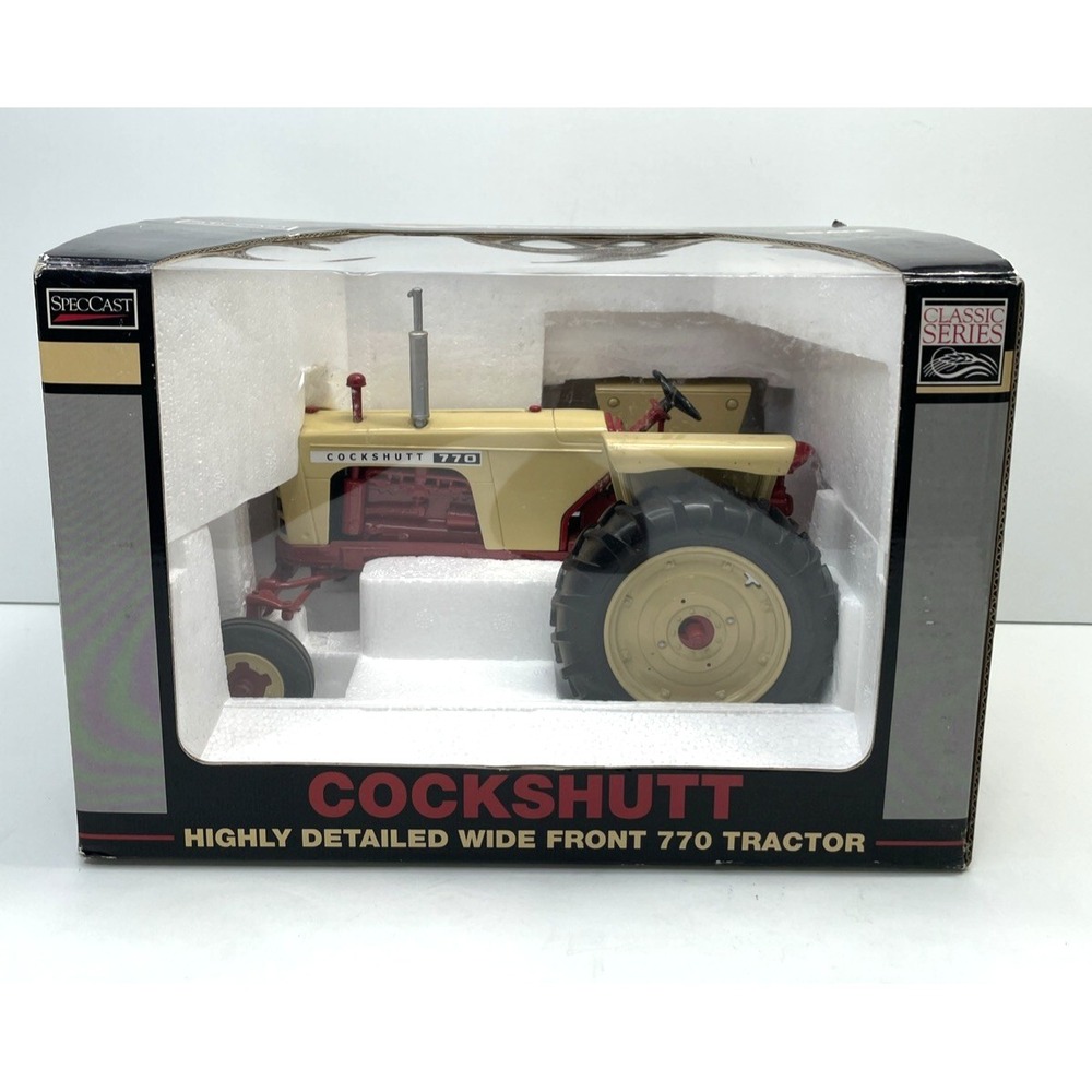 SpecCast Cockshutt 770 Narrow Front Tractor Highly Detailed 1/16 Scale NIB